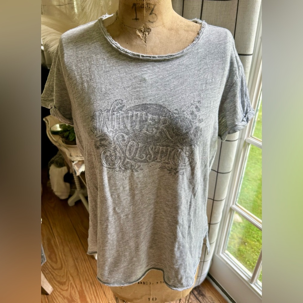 Emilee Rudd for Anthropologie Winter Solstice T-Shirt